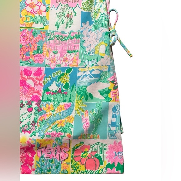 Lilly Pulitzer Colorful Patchwork Romper - Picture 3 of 7